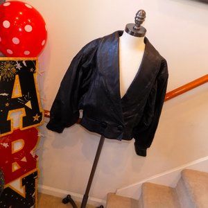 Genuine Leather Black Jacket